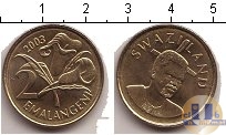Продать Монеты Свазиленд 2 лилангени 2003 