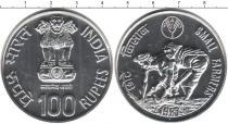 Продать Монеты Индия 100 рупий 1987 Серебро