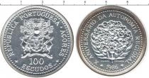 Продать Монеты Португалия 100 эскудо 1986 Серебро
