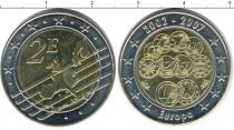 Продать Монеты Европа 2 евро 2007 Биметалл
