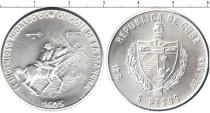 Продать Монеты Куба 5 песо 1982 Серебро