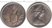 Продать Монеты Багамские острова 5 долларов 1969 Медно-никель
