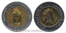 Продать Монеты Хатт-Ривер 5 долларов 1994 Биметалл