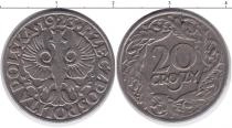 Продать Монеты Польша 20 злотых 1923 Медно-никель