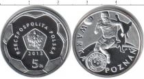 Продать Монеты Польша 5 злотых 2013 Серебро