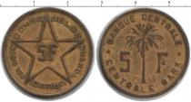 Продать Монеты Руанда 5 франков 1952 