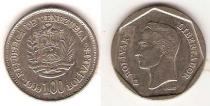 Продать Монеты Венесуэла 100 боливар 1999 Сталь покрытая никелем