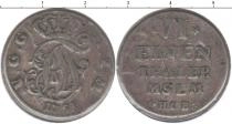 Продать Монеты Мекленбург-Стрелитц 1/6 талера 1751 Серебро