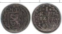 Продать Монеты Гессен-Дармштадт 1 крейцер 1721 Серебро