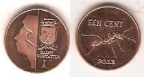 Продать Монеты Синт-Эстатиус 1 цент 2013 сталь с медным покрытием