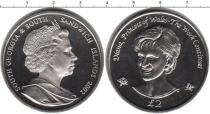 Продать Монеты Сендвичевы острова 2 фунта 2002 