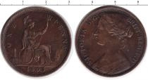 Продать Монеты Великобритания 1 пенни 1863 