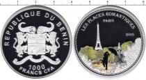 Продать Монеты Бенин 1000 франков 2013 Фарфор