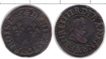 Продать Монеты Франция 1 денье 1606 Медь