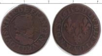 Продать Монеты Франция 2 торнеси 1613 Медь