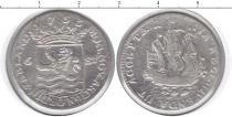 Продать Монеты Зеландия 6 стиверов 1753 Серебро