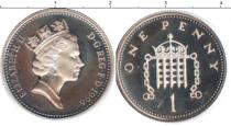 Продать Монеты Великобритания 1 пенни 1996 Серебро