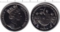 Продать Монеты Гибралтар 1 крона 2000 Медно-никель