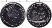 Продать Монеты Гибралтар 1 крона 1999 Медно-никель