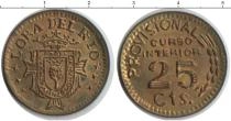 Продать Монеты Испания 25 сентим 1936 