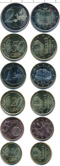 Продать Наборы монет Андорра Андорра 2014 2014 
