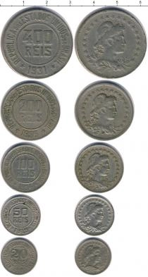 Продать Наборы монет Бразилия Бразилия 1919-1935 0 Медно-никель