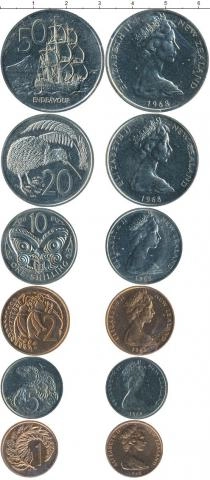 Продать Наборы монет Новая Зеландия Новая Зеландия 1968 1968 