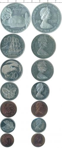 Продать Наборы монет Новая Зеландия Новая Зеландия 1972 1972 