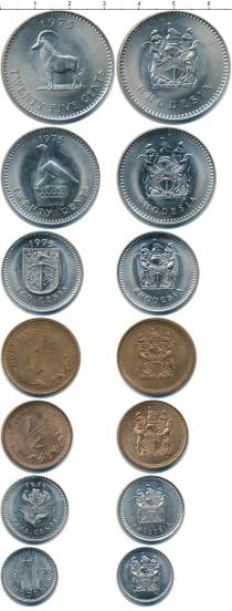 Продать Наборы монет Родезия Родезия 1970-1976 0 