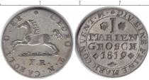 Продать Монеты Брауншвайг-Вольфенбюттель 1 грош 1819 Серебро