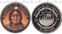 Продать Монеты Либерия 10 долларов 2001 Медно-никель