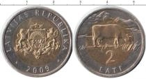 Продать Монеты Литва 2 лит 2009 Биметалл