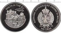 Продать Монеты Мальта 100 лир 2004 Медно-никель