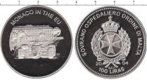 Продать Монеты Мальта 100 лир 2004 Медно-никель