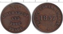 Продать Монеты Остров Принца Эдварда 1 цент 1857 Медь