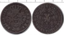 Продать Монеты Португалия 10 рейс 1813 Медь