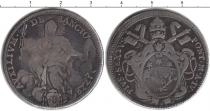 Продать Монеты Ватикан 1/2 скудо 1780 Серебро