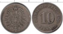 Продать Монеты Веймарская республика 10 пфеннигов 1876 Медно-никель