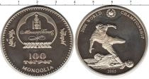 Продать Монеты Монголия 100 тугриков 2003 Серебро