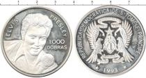 Продать Монеты Сан-Томе и Принсипи 1000 добрас 1993 Серебро