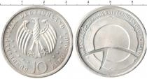 Продать Монеты ФРГ 10 евро 2010 Серебро
