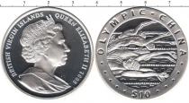 Продать Монеты Виргинские острова 10 долларов 2008 Серебро