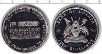 Продать Монеты Уганда 1000 шиллингов 1996 Медно-никель