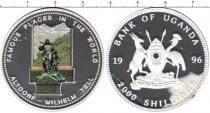 Продать Монеты Уганда 2000 шиллингов 1996 Серебро