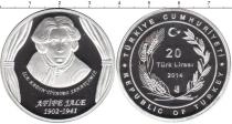 Продать Монеты Турция 20 лир 2014 Серебро