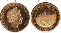Продать Монеты Тристан-да-Кунья 1 крона 2012 Медно-никель