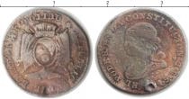 Продать Монеты Эквадор 1/2 реала 1849 Серебро