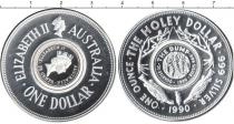 Продать Монеты Австралия 1 доллар 1990 Серебро