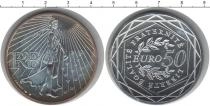 Продать Монеты Франция 50 евро 2010 Серебро