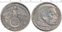 Продать Монеты Германия 5 марок 1938 Серебро